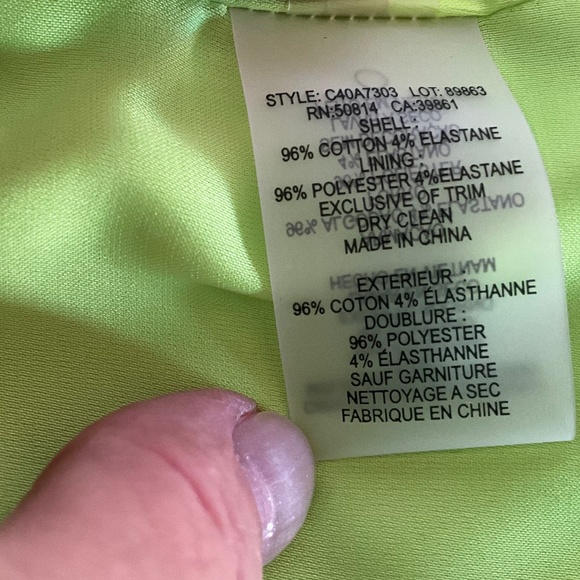 NWT Elie Tahari Vibrant Pickleball Mini Skirt Athletic Golf Travel Blue Green 8 - Picture 8 of 9